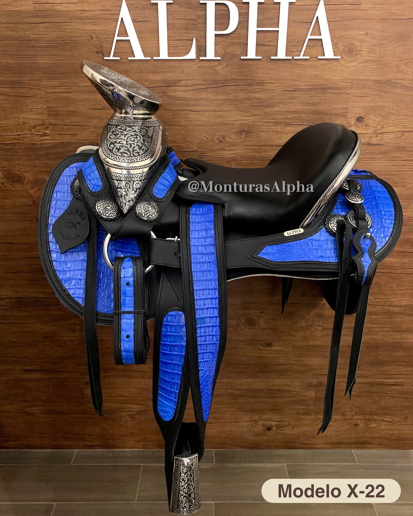 MONTURA X-22 (Piel de Caiman)